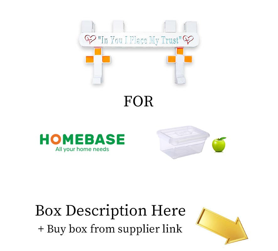 Homebase -Ezy Storage Solutions+ 1.2L Mini Storage Box Type6A